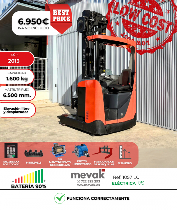 RETRÁCTIL ELÉCTRICO SEGUNDA MANO BATERÍA 90%