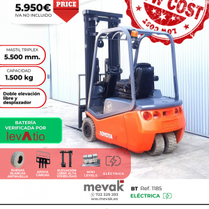 CARRETILLA ELEVADORA OCASIÓN BT