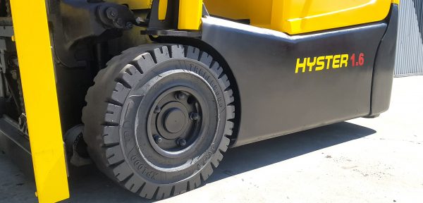 CARRETILLA ELEVADORA OCASION HYSTER BATERIA 90% - Imagen 7