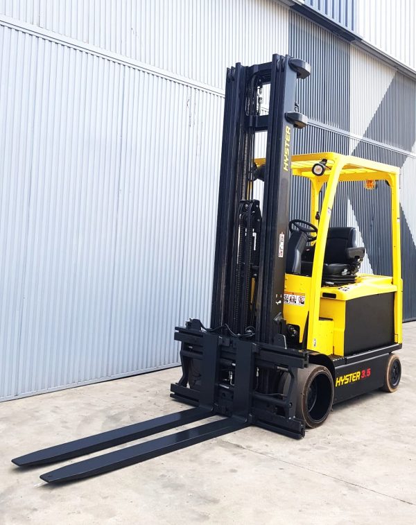 CARRETILLA ELEVADORA HYSTER BATERÍA NUEVA - Imagen 2