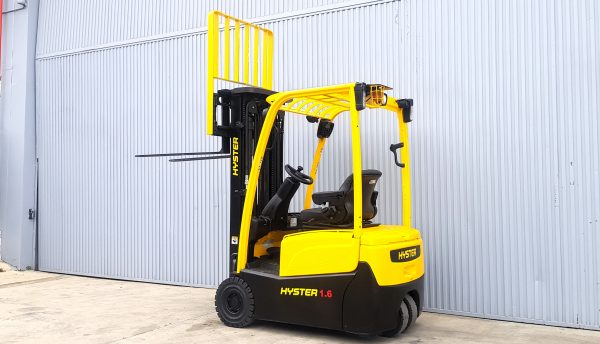 CARRETILLA ELEVADORA OCASION HYSTER BATERIA 90% - Imagen 4