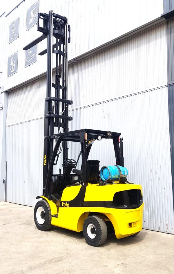 CARRETILLA ELEVADORA OCASIÓN GAS YALE - Imagen 6