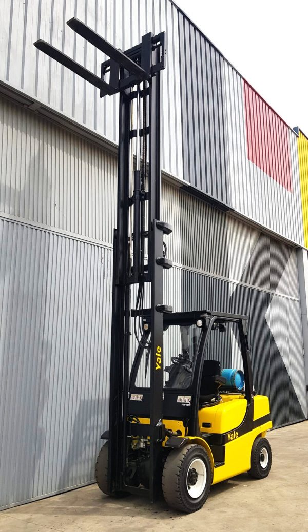 CARRETILLA ELEVADORA OCASIÓN GAS YALE - Imagen 5