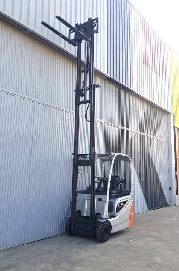 CARRETILLA ELEVADORA OCASION STILL BATERIA NUEVA - Imagen 6