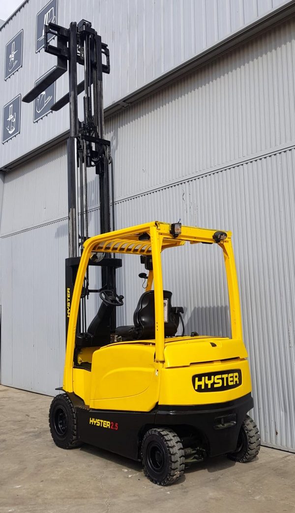 CARRETILLA ELEVADORA OCASION HYSTER BATERÍA 90% - Imagen 6