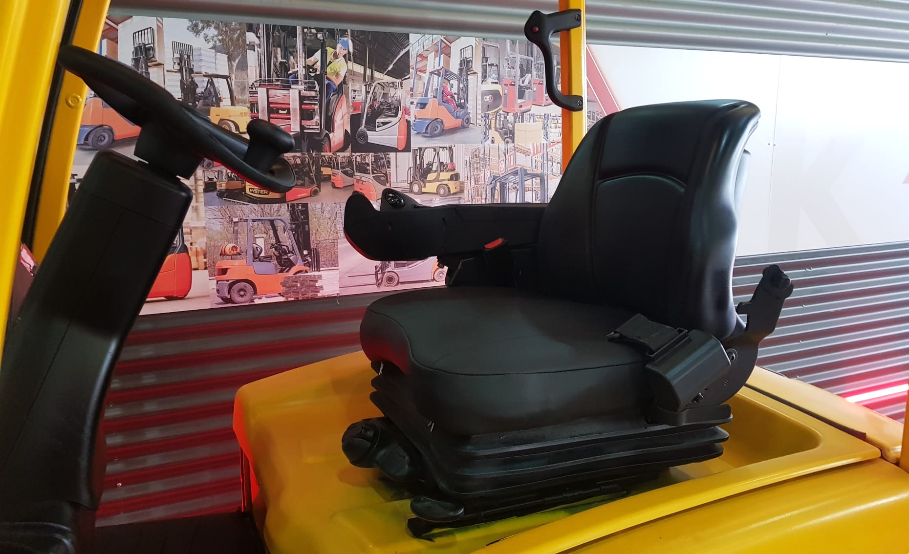 CARRETILLA ELEVADORA OCASION HYSTER BATERIA NUEVA - Imagen 9