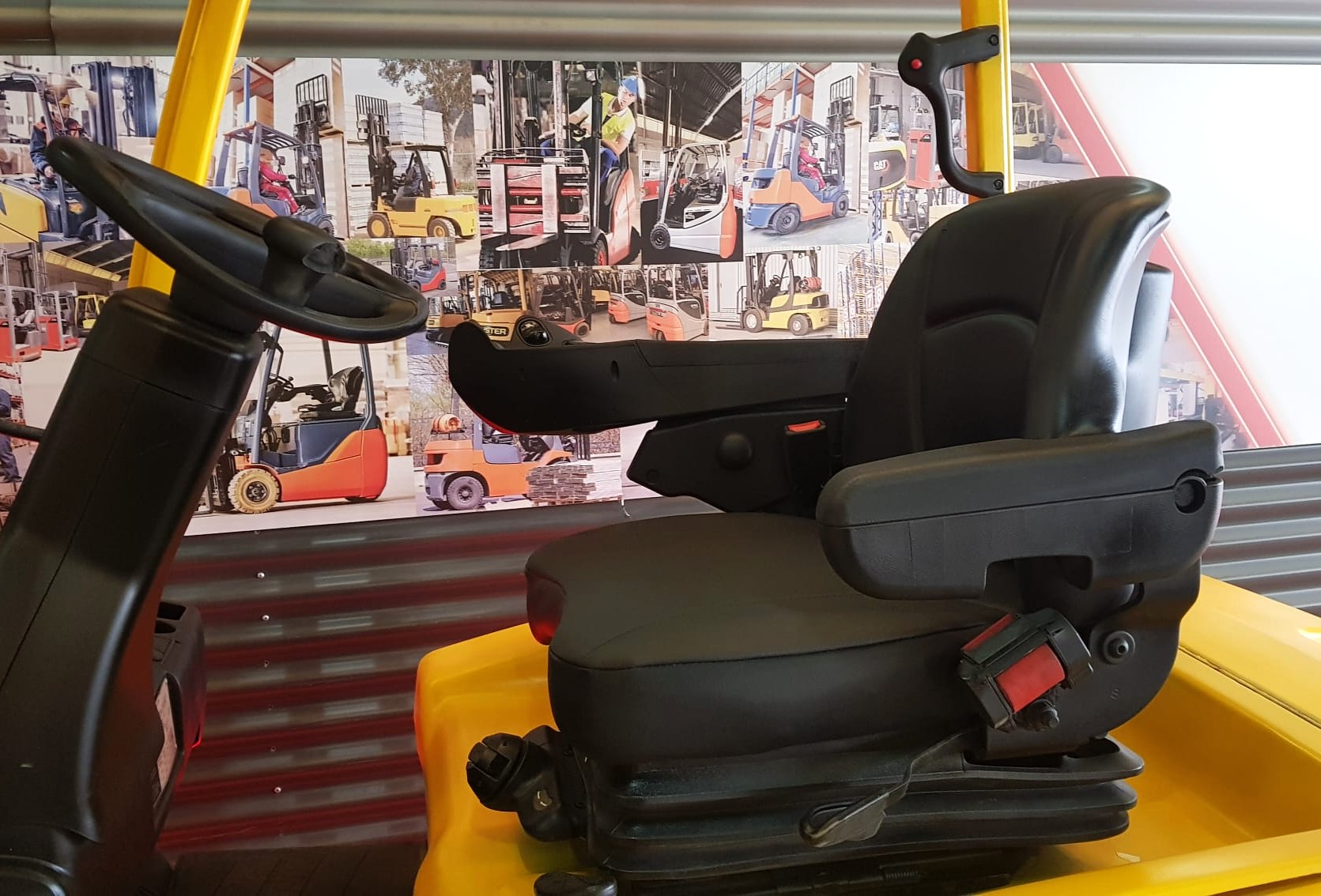 CARRETILLA ELEVADORA USADA HYSTER BATERIA 91% - Imagen 8