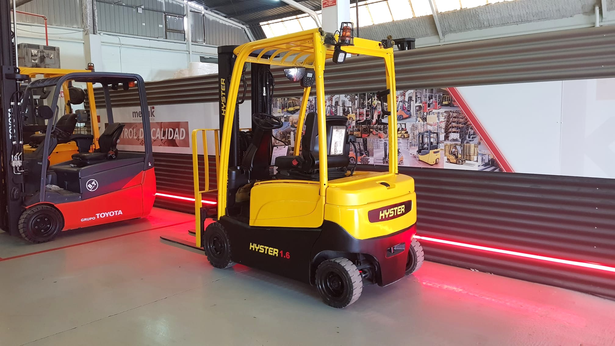 Carretilla Elevadora Usada Hyster Batería 91%