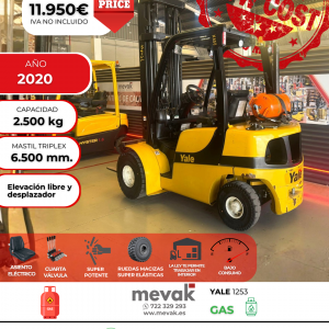 CARRETILLA ELEVADORA OCASION GAS YALE