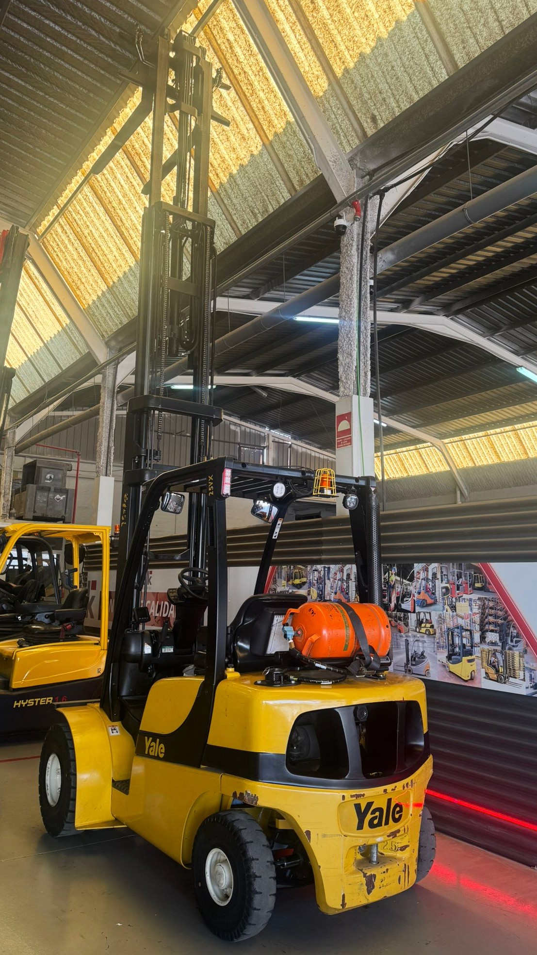 CARRETILLA ELEVADORA OCASION GAS YALE - Imagen 6