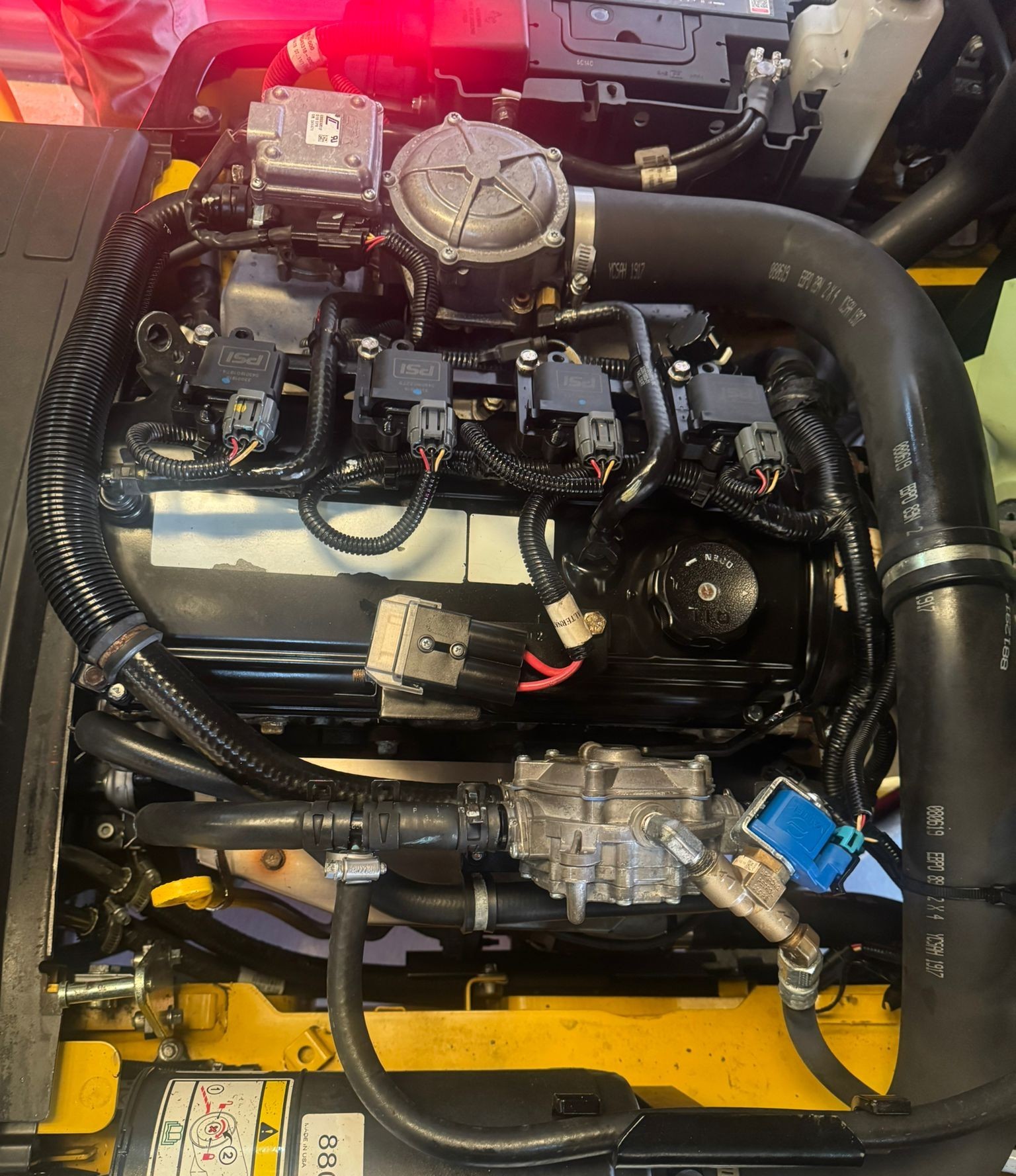 CARRETILLA ELEVADORA OCASION GAS YALE - Imagen 7