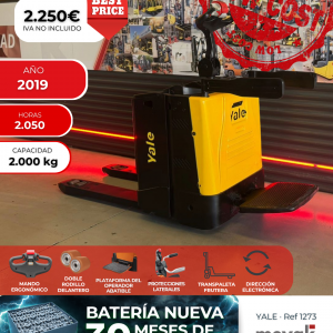 TRANSPALETA FRUTERA OCASION BATERIA NUEVA