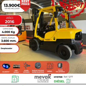 CARRETILLA ELEVADORA SEGUNDA MANO DIÉSEL