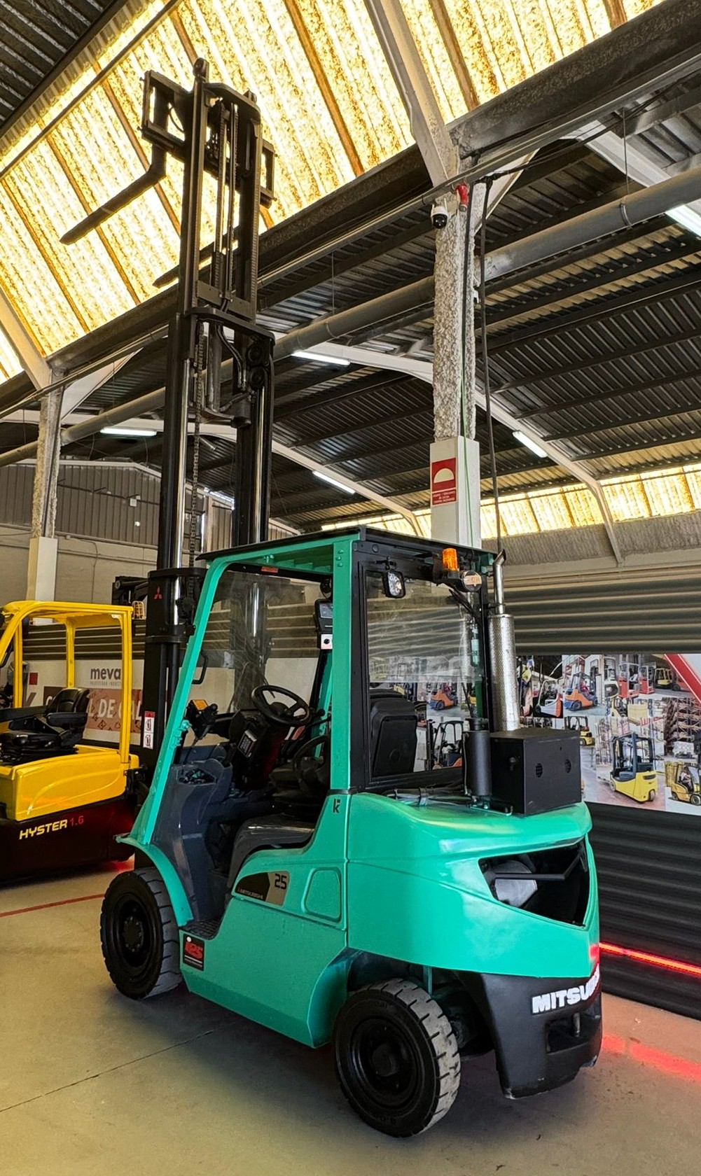 CARRETILLA ELEVADORA SEGUNDA MANO MITSUBISHI DIESEL - Imagen 5