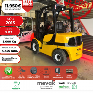CARRETILLA ELEVADORA DIESEL YALE