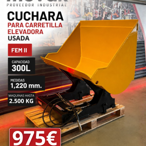 CUCHARA USADA PARA CARRETILLA ELEVADORA