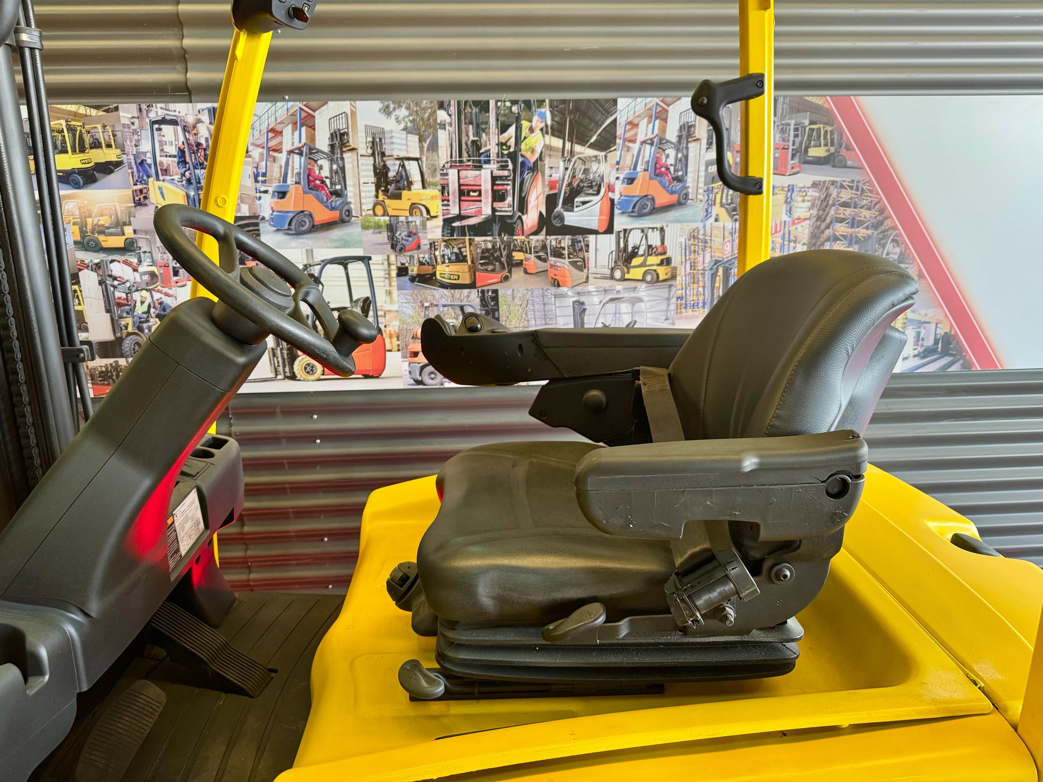 CARRETILLA ELEVADORA USADA HYSTER BATERÍA 90% VERIFICADA POR LEVATIO - Imagen 8