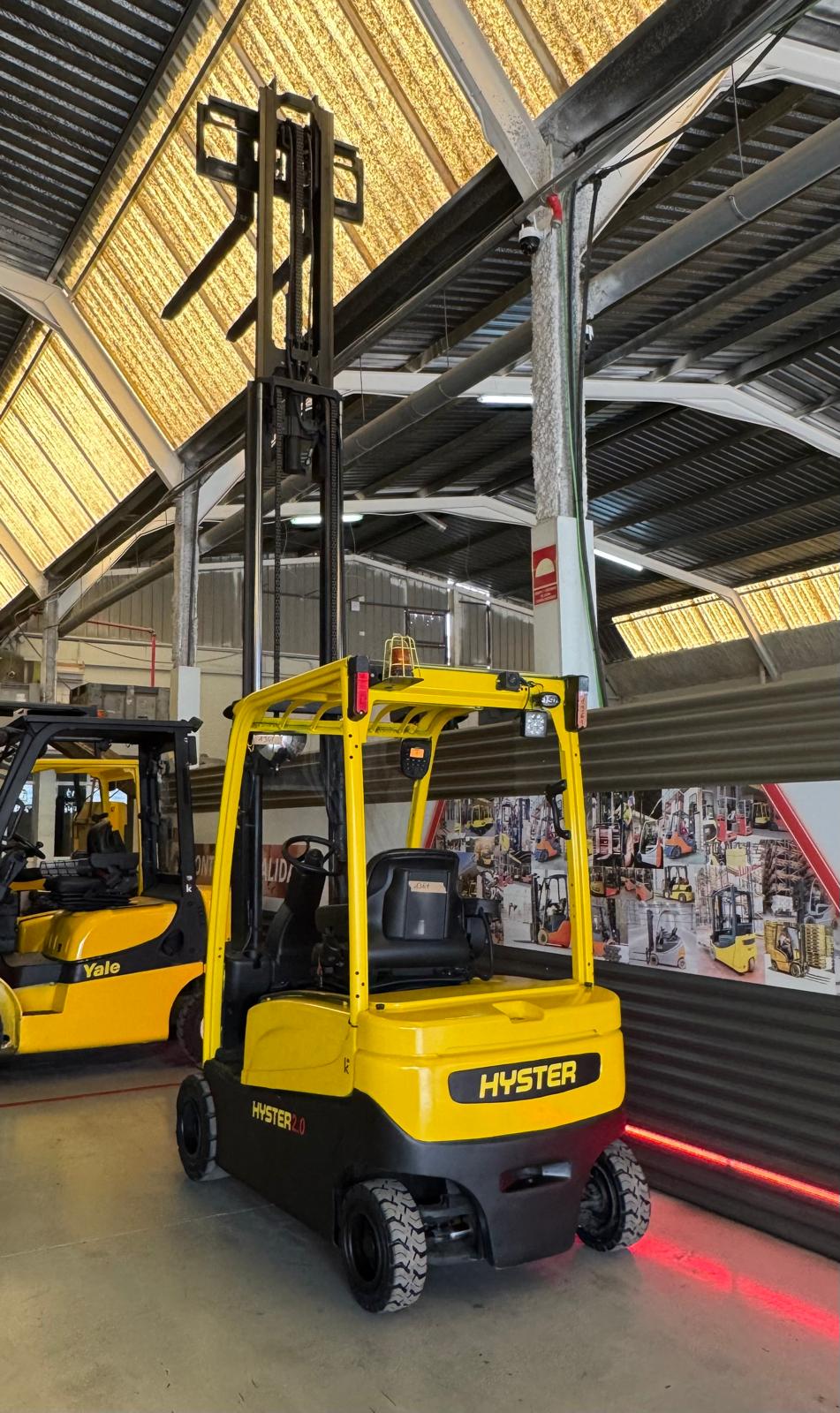 CARRETILLA ELEVADORA SEGUNDA MANO HYSTER 2000 KG - Imagen 6