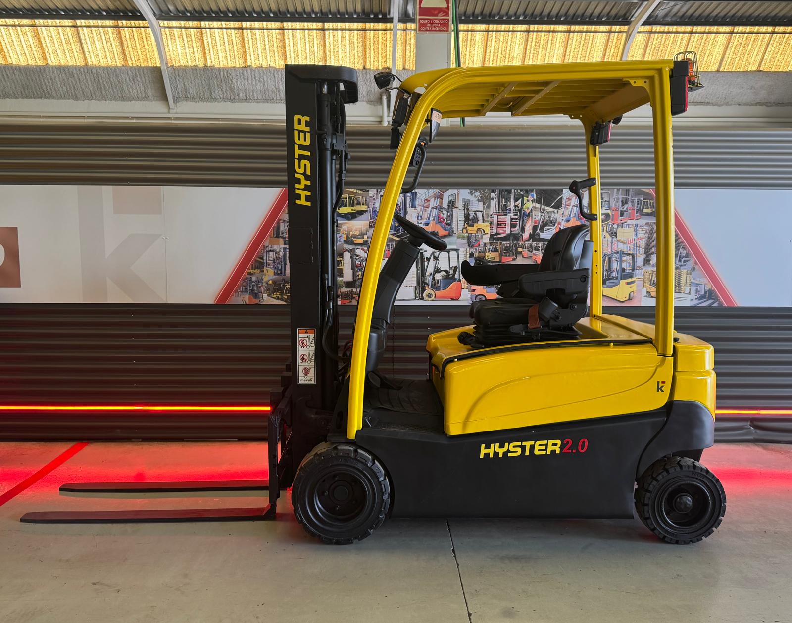 CARRETILLA ELEVADORA SEGUNDA MANO HYSTER 2000 KG - Imagen 2